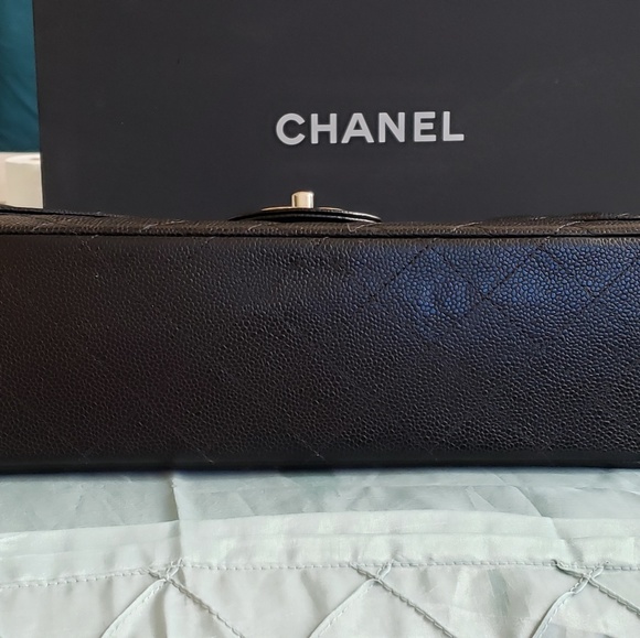 Chanel Jumbo XL Classic Cavalier Leather - Picture 6 of 8